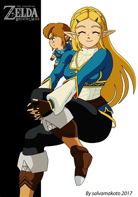 Zelda Botw By Salvamakoto On Deviantart Legend Of Zelda Legend Of