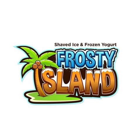 Frosty Island Create A Brandable Logo For A Hip Shaved Ice Yogurt