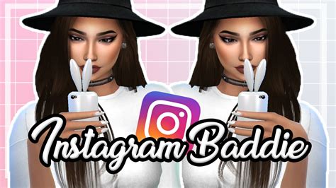 The Sims 4 Create A Sim Instagram Baddie Youtube