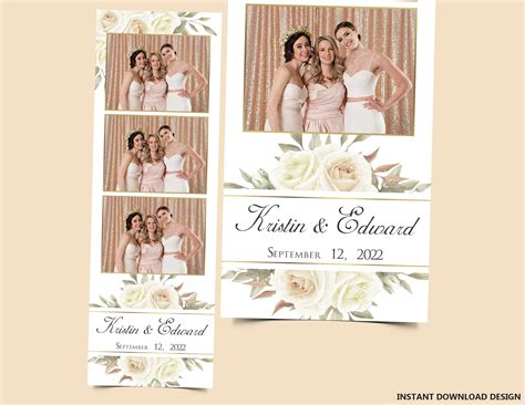 Stationery Templates Elegant Photo Booth Template Photobooth Templates