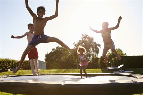 Most people say they buy it for the kids but it is fun for the whole family. Jump Into Summer Safely: Trampoline Tips
