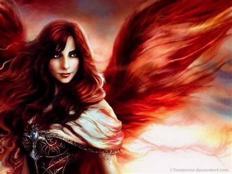 In a large skillet, heat oil. red-haired angel | Angel art, Angel pictures, Angel