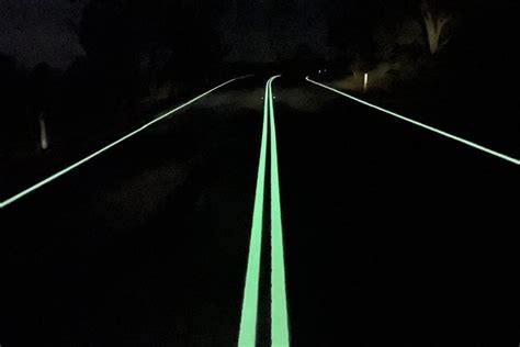 Can Glow In The Dark Markings Make Roads Safer Poll Of The Week