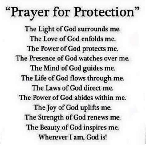 Prayer For Protection Quotes