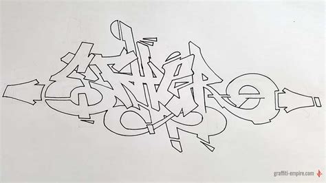 How To Draw Graffiti On Paper How To Draw Graffiti Step By Step For