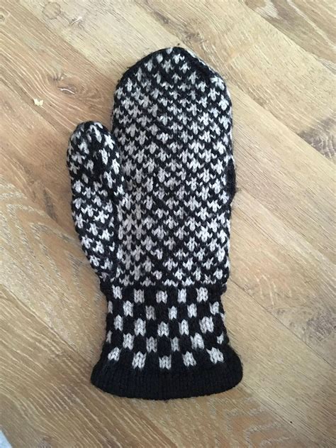 Traditional Norwegian Selbu Mittens One Down One To Go Knitting