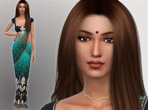 Anika Mannan By Mini Simmer At Tsr Sims 4 Updates