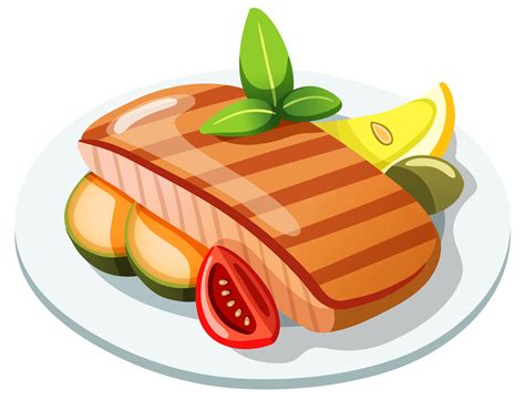 Diner food vector clipart and illustrations (43,263). Library of fish grilling svg download png files Clipart ...