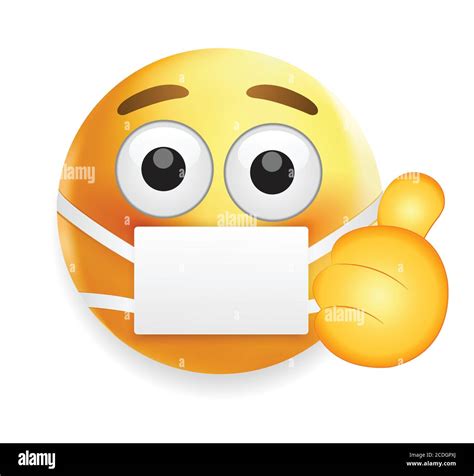 High Quality Emoticon On White Backgroundcorona Emojiface With