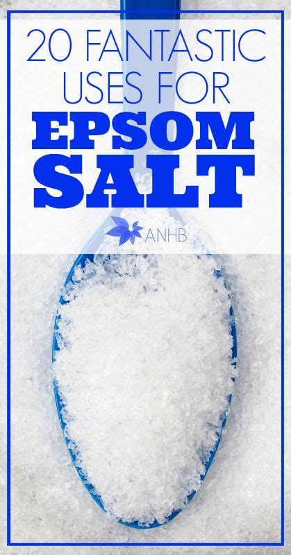 20 Ways To Use Epsom Salt Surviving The Stores™ Epsom Salt Uses