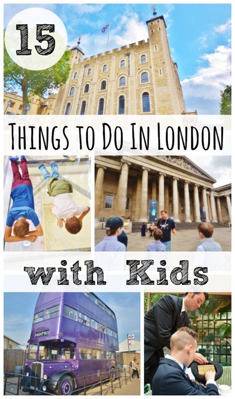 Life With 4 Boys Top 15 Things To Do In London With Kids