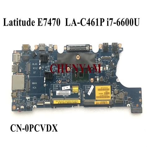 La C461p I7 6600u Cpu For Dell Latitude 14 7470 E7470 Laptop