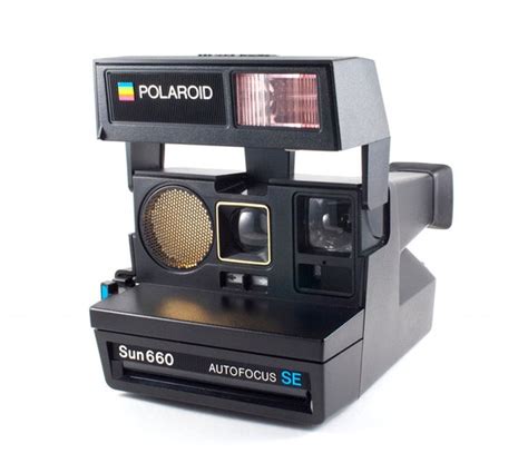 Rare Polaroid Camera Sun 660 Autofocus Se Hipster Retro