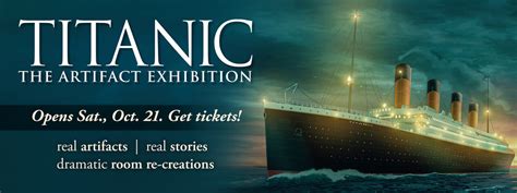 Titanic The Artifact Exhibition Carnegie Science Center