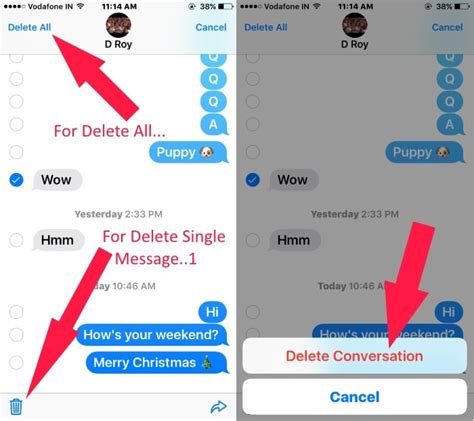How To Delete Imessages On Iphone And Ipad Ios 113 Ios 10