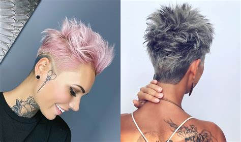 Spike Hair Style For Women