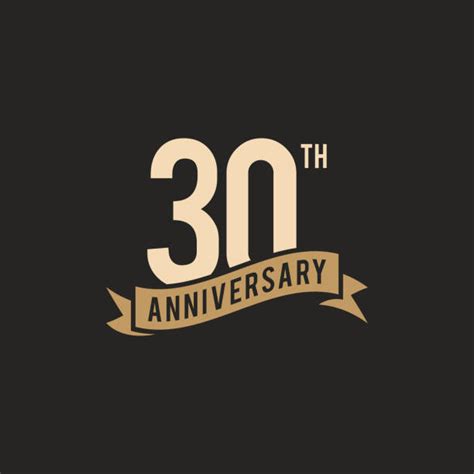 780 30th Anniversary Logo Stock Illustrations Royalty Free Vector