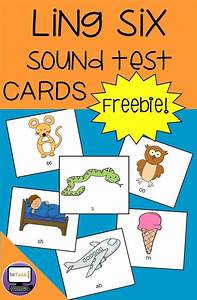  Six Sound Test Cards Freebie Hearingloss Auditory Verbal