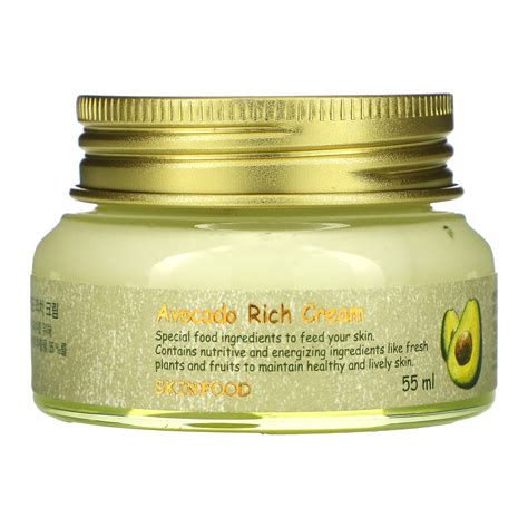 Avocado Rich Cream 186 Fl Oz 55 Ml Skinfood