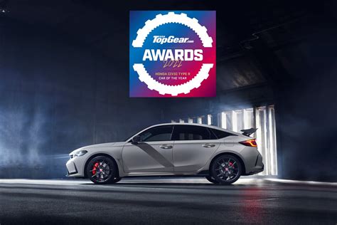 Honda Civic Type R Awarded Car Of The Year Award At The 2022 Topgear