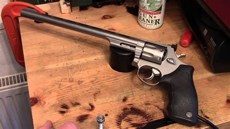 Taurus 22 Long Barrelled Revolver Youtube