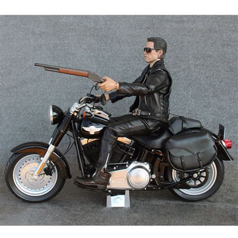 16 12 Biker Action Figure Vehicle Black Motorcycle For Hot Toys