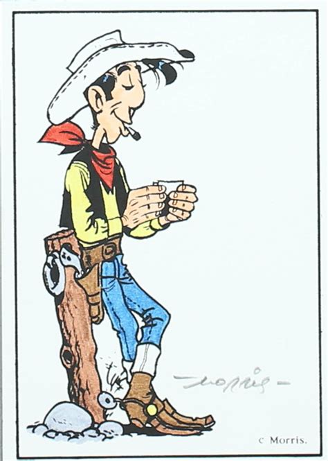Lucky Luke Est Une Série De Bande Dessinée Franco Belge De Western Humoristique Créée Par Morris