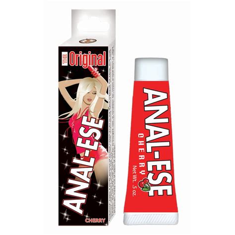 Anal Ese Desensitizing Gel Flavored Personal Lubricant Cherry 0 5 Oz