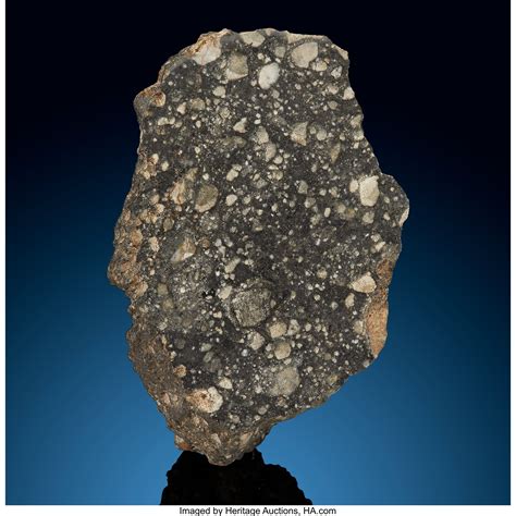 Nwa 11266 Lunar Meteorite End Cut Lunar Feldspathic Breccia Lot