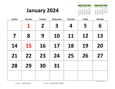 Free Monthly Printable 2024 Calendar 2024 Calendar Printable