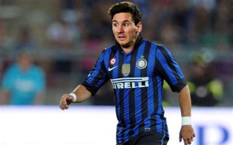 However, it is just grass stuck on it. Inter Milan's president is dreaming about having Lionel ...