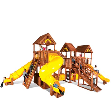 Outdoor Wooden Playsets For Kids Rainbow Play Systems