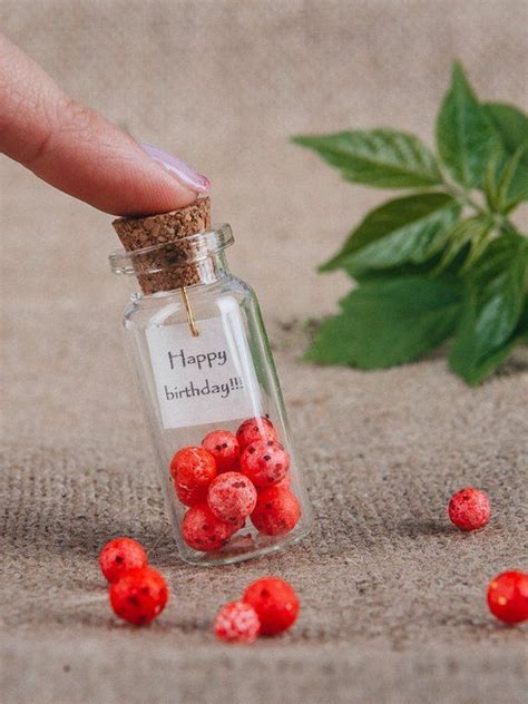 Unusual 30th birthday gifts for her. Birthday gift, Happy birthday message in a bottle ...