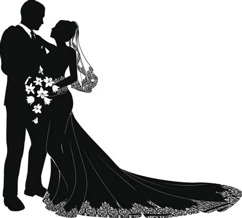 Wedding Bridegroom Couple Clip Art Bride Groom Png Download 800722