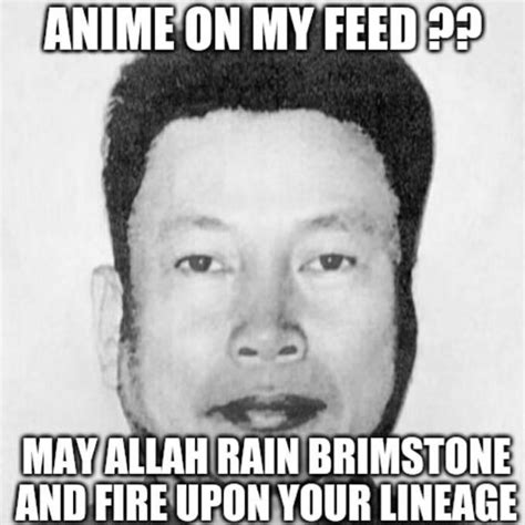 Pol Pot Anime On My Feed May Allah Rain Brinstone And Fire Upon Your