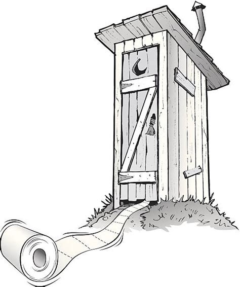 Outhouse Clip Art Vector Images And Illustrations Istock