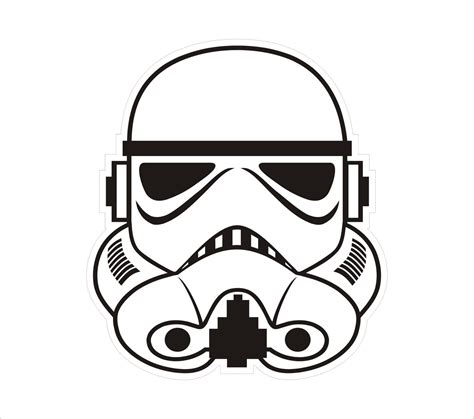 Stormtrooper Coloring Pages Clipart Best