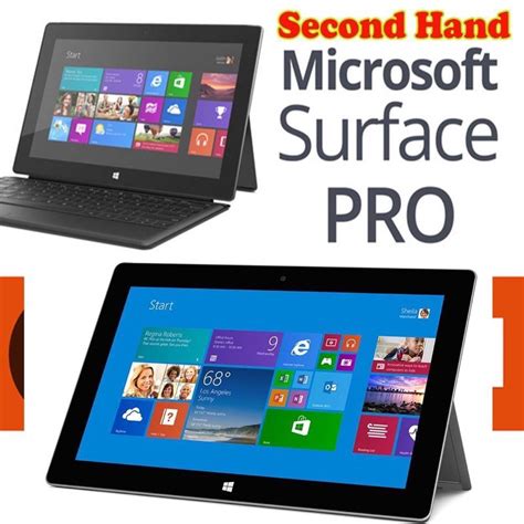 80 New Second Hand Microsoft Surface Pro 106 Intel® Core™ I5 3317u