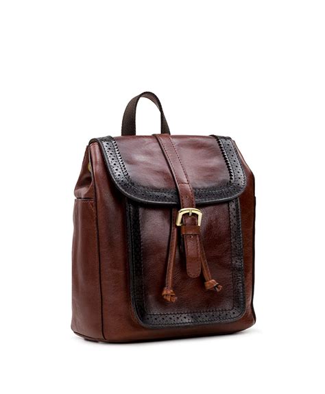 Aberdeen Backpack Stained Menswear Patricia Nash