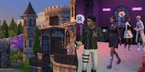 Sims 4 How To Get The Castle Estate And Goth Galore Kits