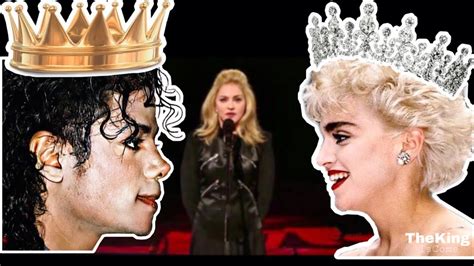 Leyenda Frente A Leyenda Michael Jackson Y Madonna Los Reyes Del Pop The King Is Come