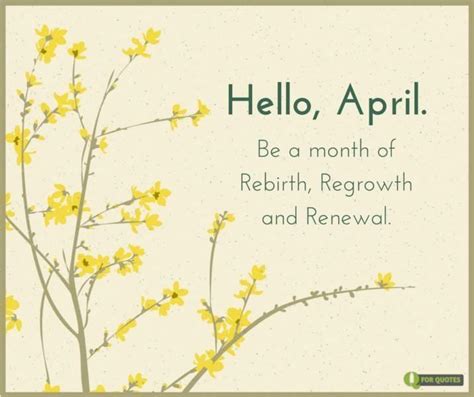 Hello April In April Fools Day Pranks We Trust April Quotes
