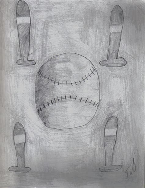Baseball My Pencil Drawing By Liften On Deviantart