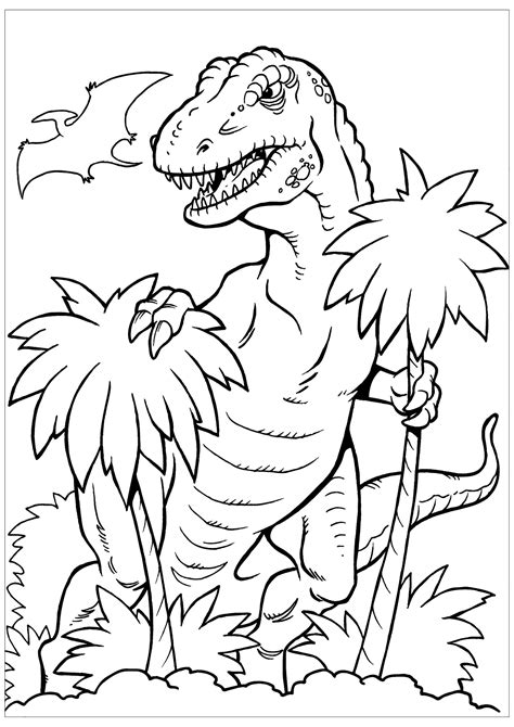 Quel genre de monstre est à l'intérieur ? Tendances Pour Jurassic World Dessin A Colorier Dinosaure - Random Spirit