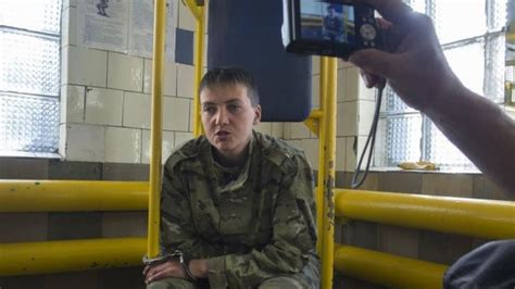 Ukraine Woman Pilot Savchenko In Middle Of Media War Bbc News