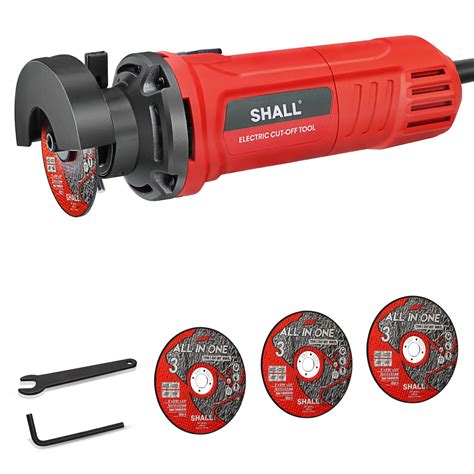 "SHALL 3"" Handheld High-Speed Cut Off Tool, 3.5 Amp Metal Cutter with
