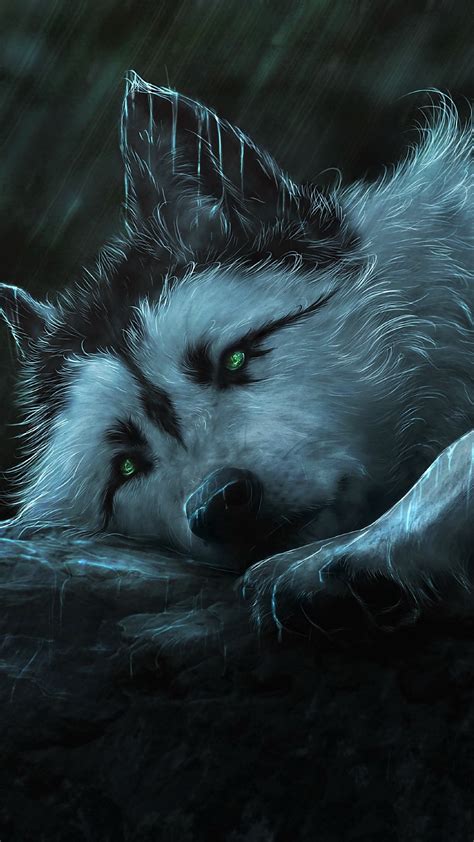 Fantasy Wolf Painting Hd 4k Wallpaper