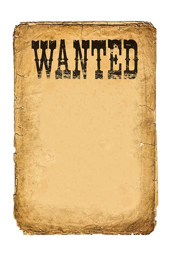 Old West Wanted Poster Pictures Images And Stock Photos Istock