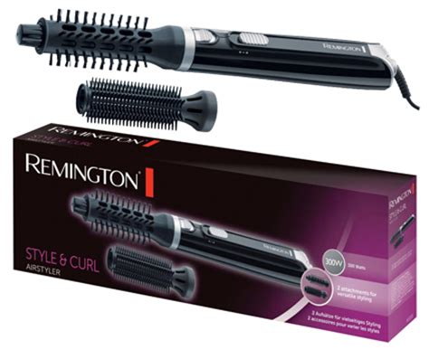 The latest cohort of hot brushes have a lot going on: Remington AS300 Curl Hair Air Styler Hot Brush 2 Heat ...