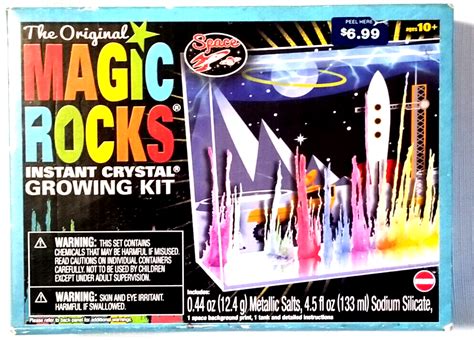 The Original Magic Rocks Space Instant Crystal Growing Kit Brand New Ebay